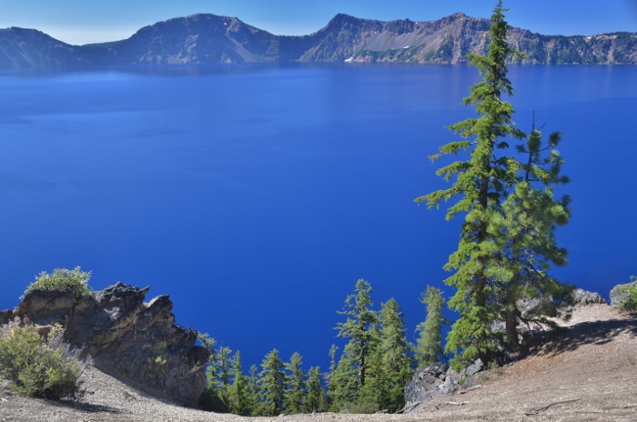 view of Crater Lake